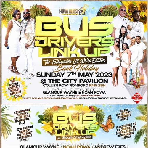 BUS DRIVER LINK UP 'all white' 2023 PROMO - MIX BY SELECTA BELLY - V. ROCKET SOUND
