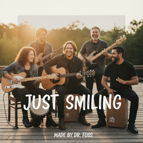 Just smiling