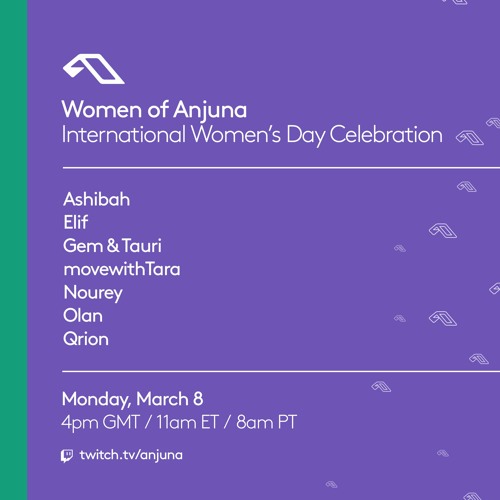 Ashibah Dj set @ Women of Anjuna Virtual Festival (IWD2021)