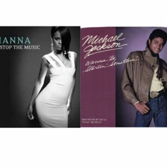 Rihanna vs Michael Jackson - Don't Stop the Music vs Wanna Be Startin Somethin (MASHUP)
