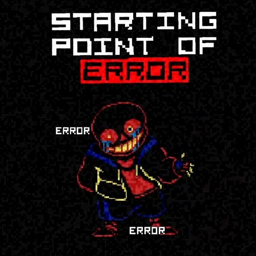 Starting Point Of Error error sans theme (By Midear).