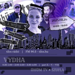 TILOS RADIO-5hours in the world of TECHNO (DR.ANALOG-$_WITCH-VYDHA) 26.08.25