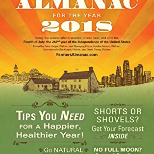 ACCESS EBOOK 📭 2018 Farmers' Almanac by  Farmers' Almanac KINDLE PDF EBOOK EPUB