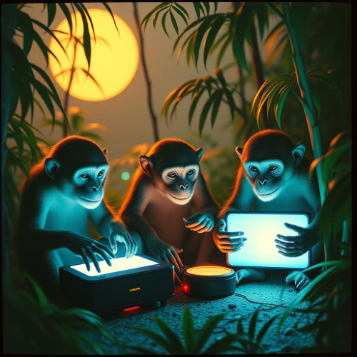 The Three Wise Monkeys Still Got Game