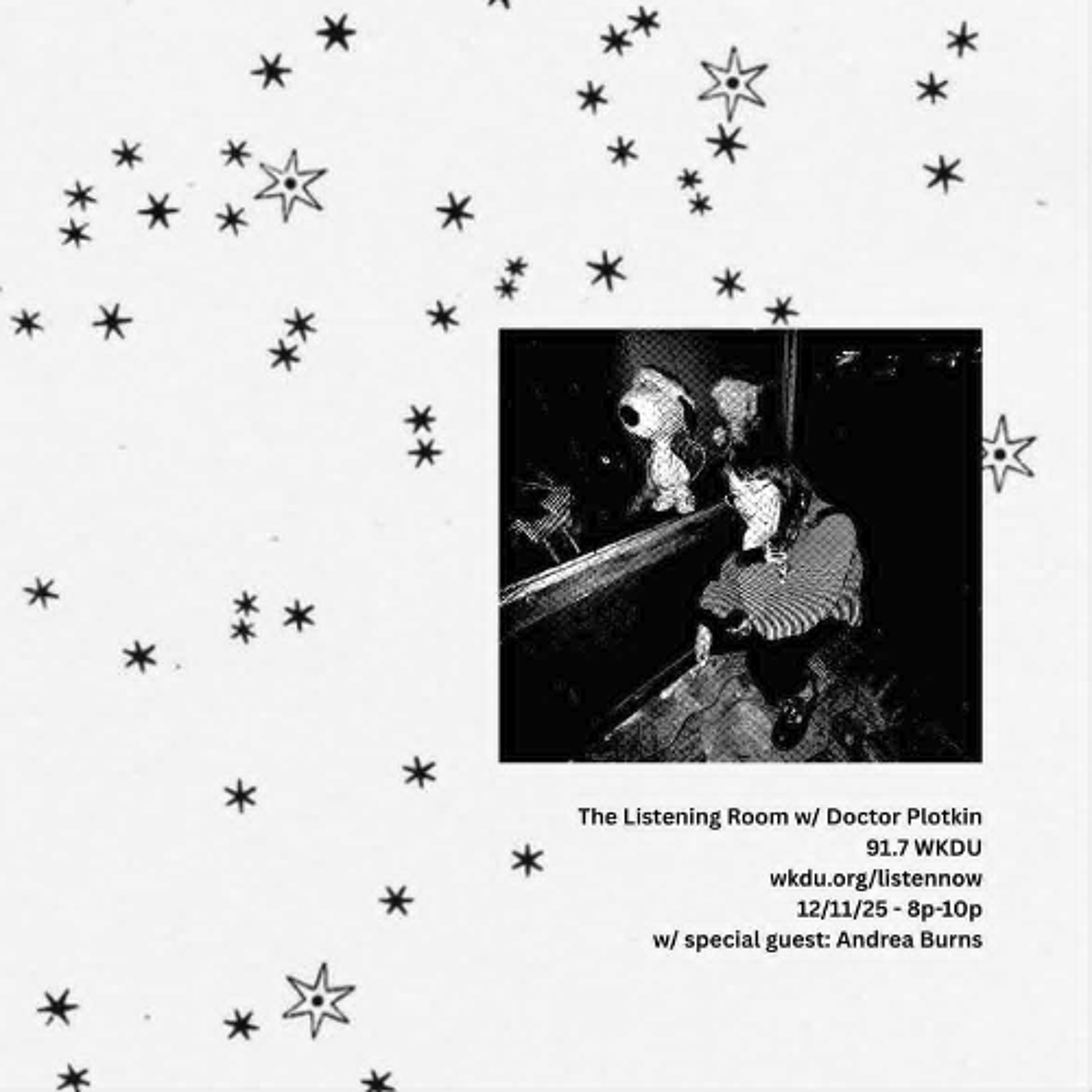 The Listening Room feat. Andrea Burns 2025-12-11 episode artwork