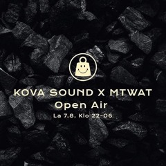 b2b Reginald @ KOVAsound x MTWAT open air, secret forrest rave, 070821