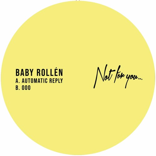 Premiere: Baby Rollén 'Automated Reply'