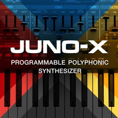 JUNO-X Programmable Polyphonic Synthesizer Sound Demo - Stepslicer1