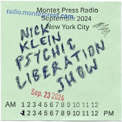 PSYCHIC LIBERATION SHOW ON MONTEZ PRESS RADIO SEPTEMBER 2024 w/ ITSI RAMIREZ