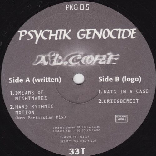 Al Core ‎– Rats In A Cage