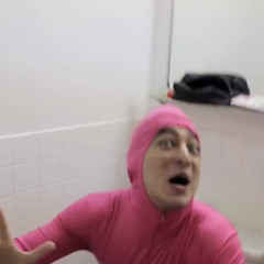 Pink Guy- You’re a giant faggot