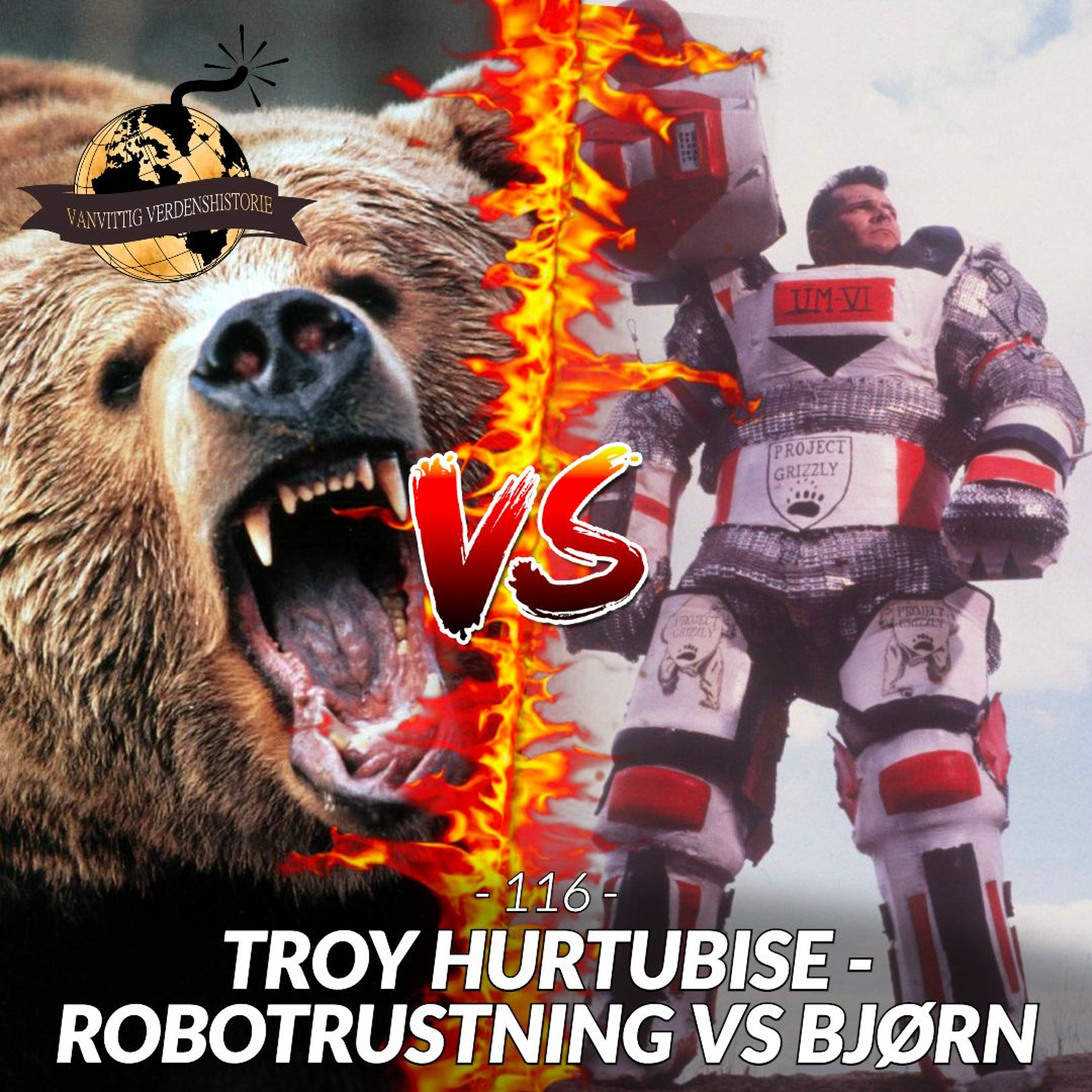 #116: Troy Hurtubise - Robotrustning vs Bjørn!