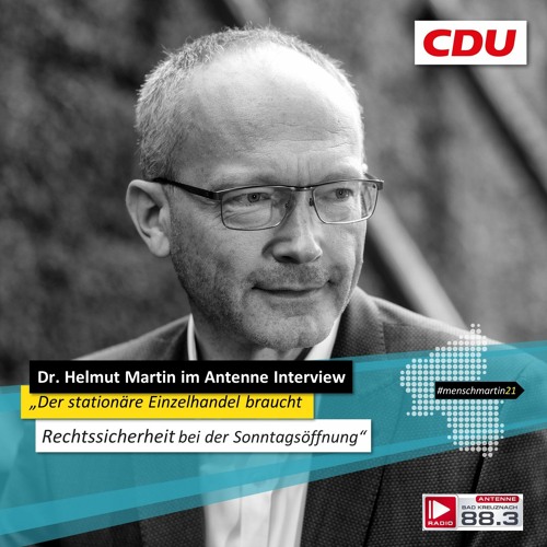Dr. Helmut Martin im Antenne Bad Kreuznach Interview