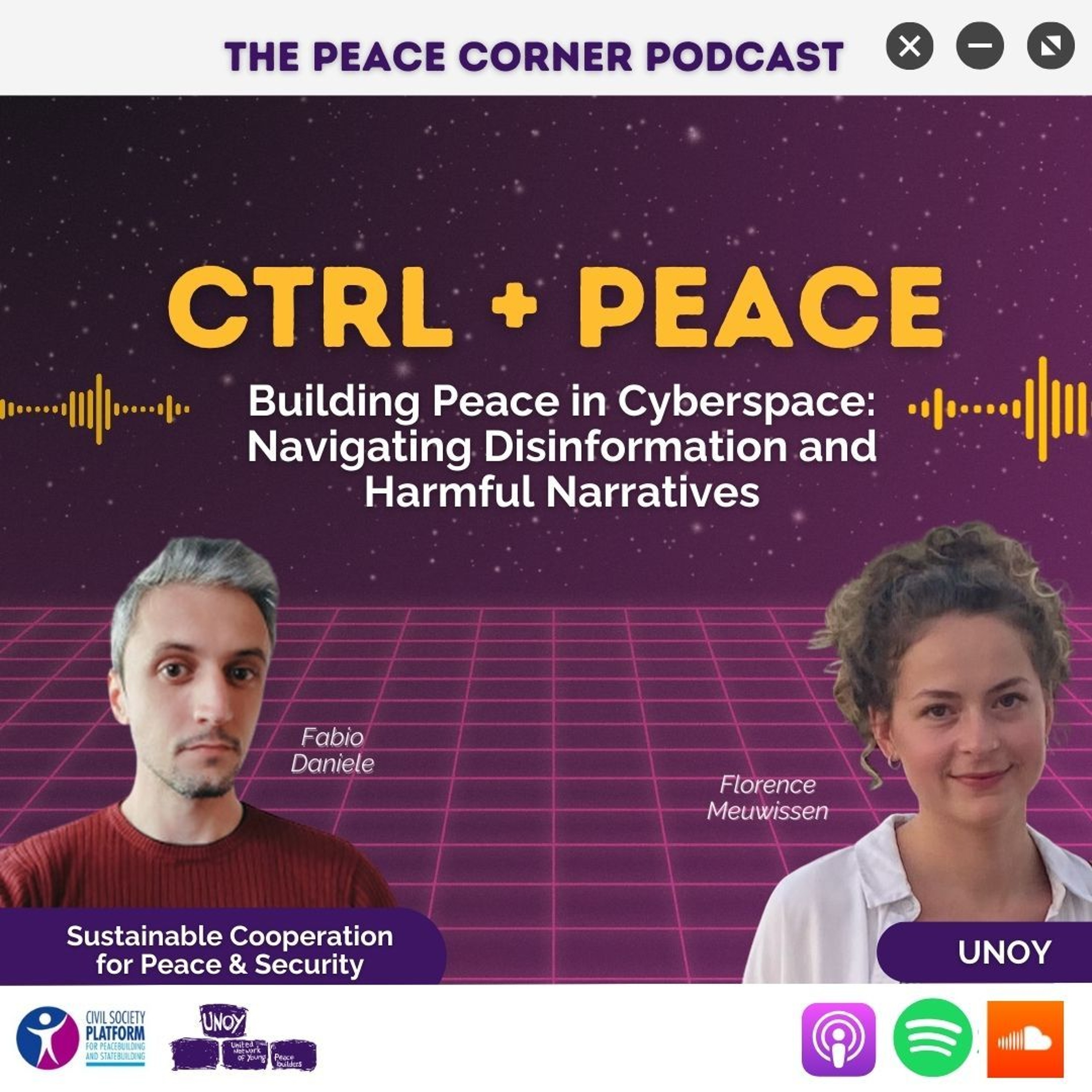 Building Peace in Cyberspace: Navigating Disinformation and Harmful Narratives (S08 E07)