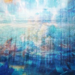 **Bleached Golden Blue >> ambient mix of liquid light & digital vapor vibe(it's peace)