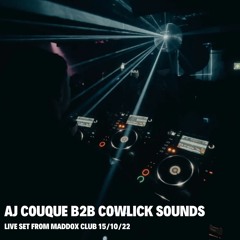 15/10/22 - Bassa Bassa - B2B w/ Cowlick Sounds at Maddox Club