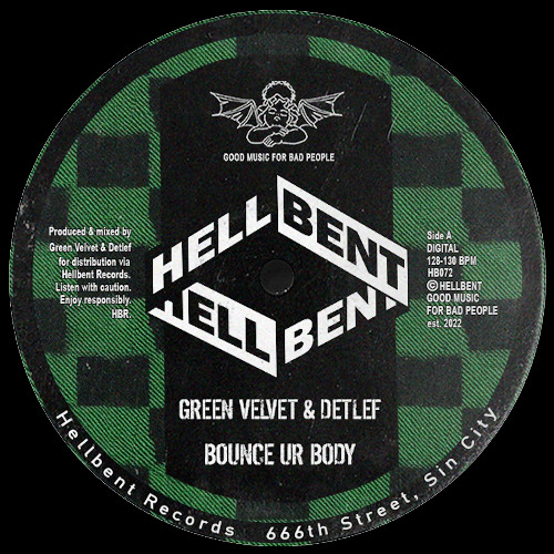 Stream Green Velvet, Detlef - Bounce UR Body (Edit) - OUT NOW by