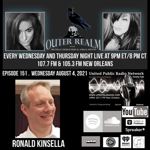 The Outer Realm With Michelle Desrochers And Amelia Pisano Welcome Ronald Kinsella