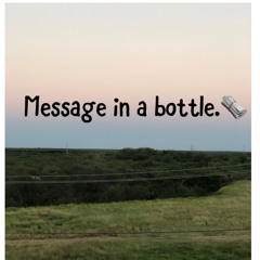 Message In A Bottle.🗞