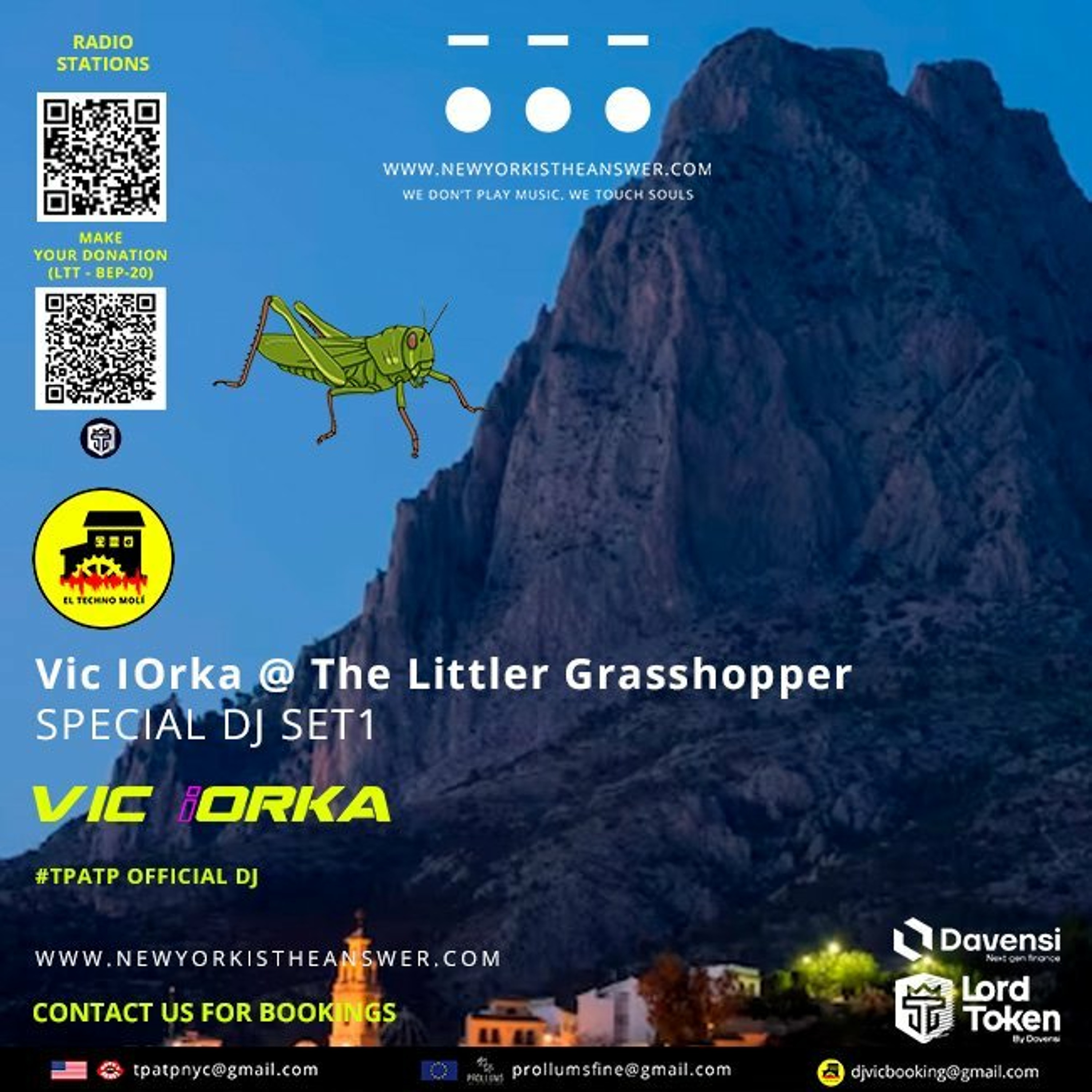 Vic IOrka @ The Little Grasshopper episode artwork