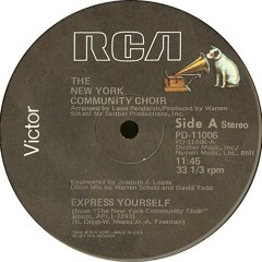 The New York Community Choir - Express Yourself (Delfonic Edit)