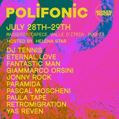 Gianmarco Orsini | Boiler Room x Polifonic Festival