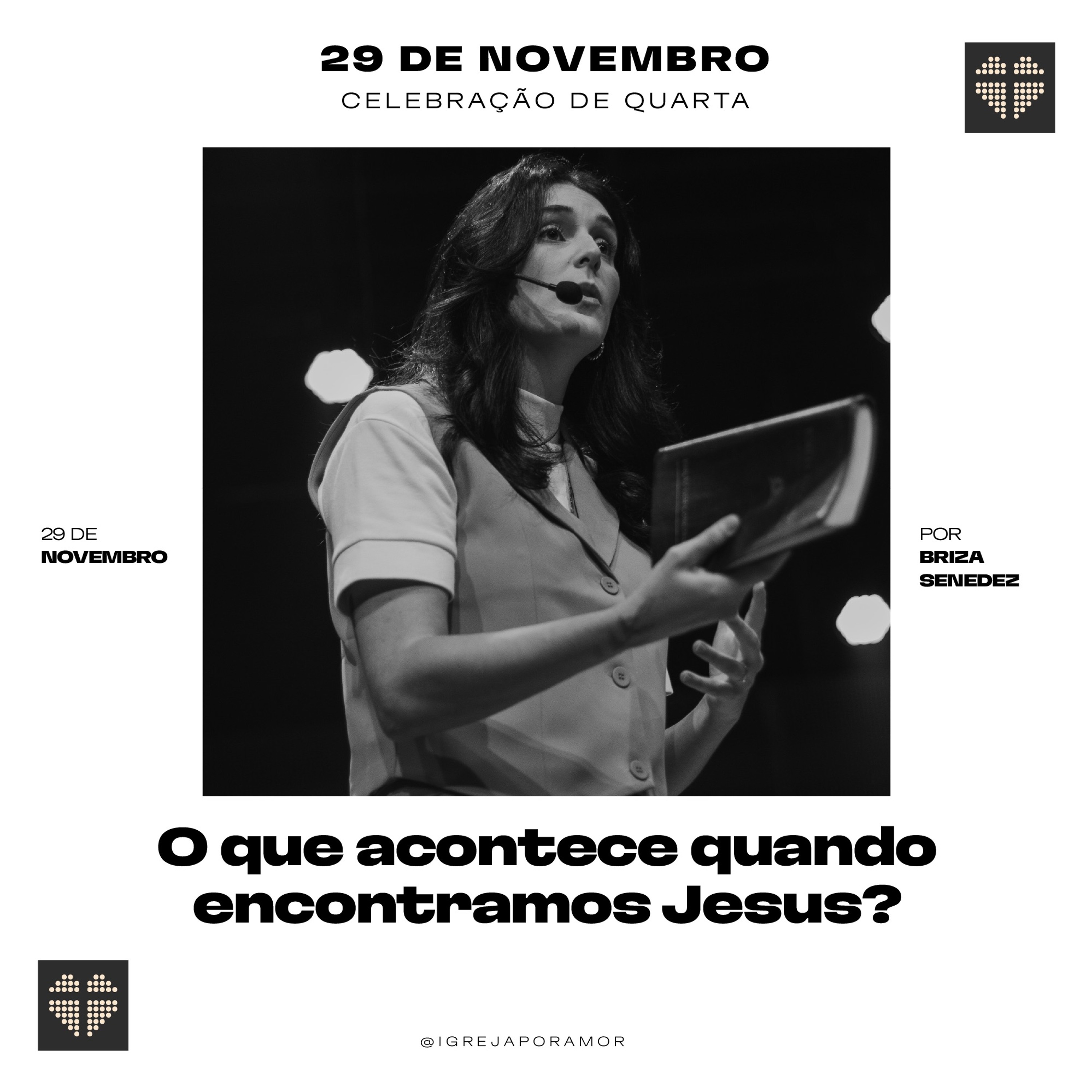 O Que Acontece Quando Encontramos Jesus? | Igreja Por Amor | Briza Senedez | 29 de Novembro de 2023 episode artwork