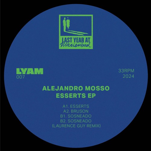Alejandro Mosso - Esserts [Last Year At Marienbad]
