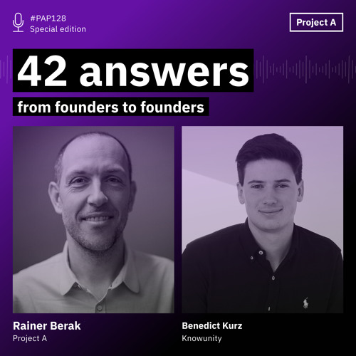 42 answers: Benedict Kurz | PAP#128