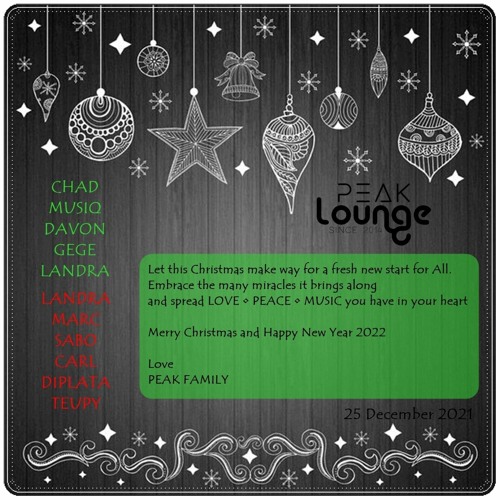 Progressive Christmas Party 2022 Stream Party Melodic & Progressive House In Peak Club - 25.12.2021 By Dark  Techno - Melodic - Prog. House | Listen Online For Free On Soundcloud