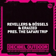 Revellers & Bössels & Eraized pres. The Safari Trip  | Decibel outdoor 2025 | Friday | City Hall