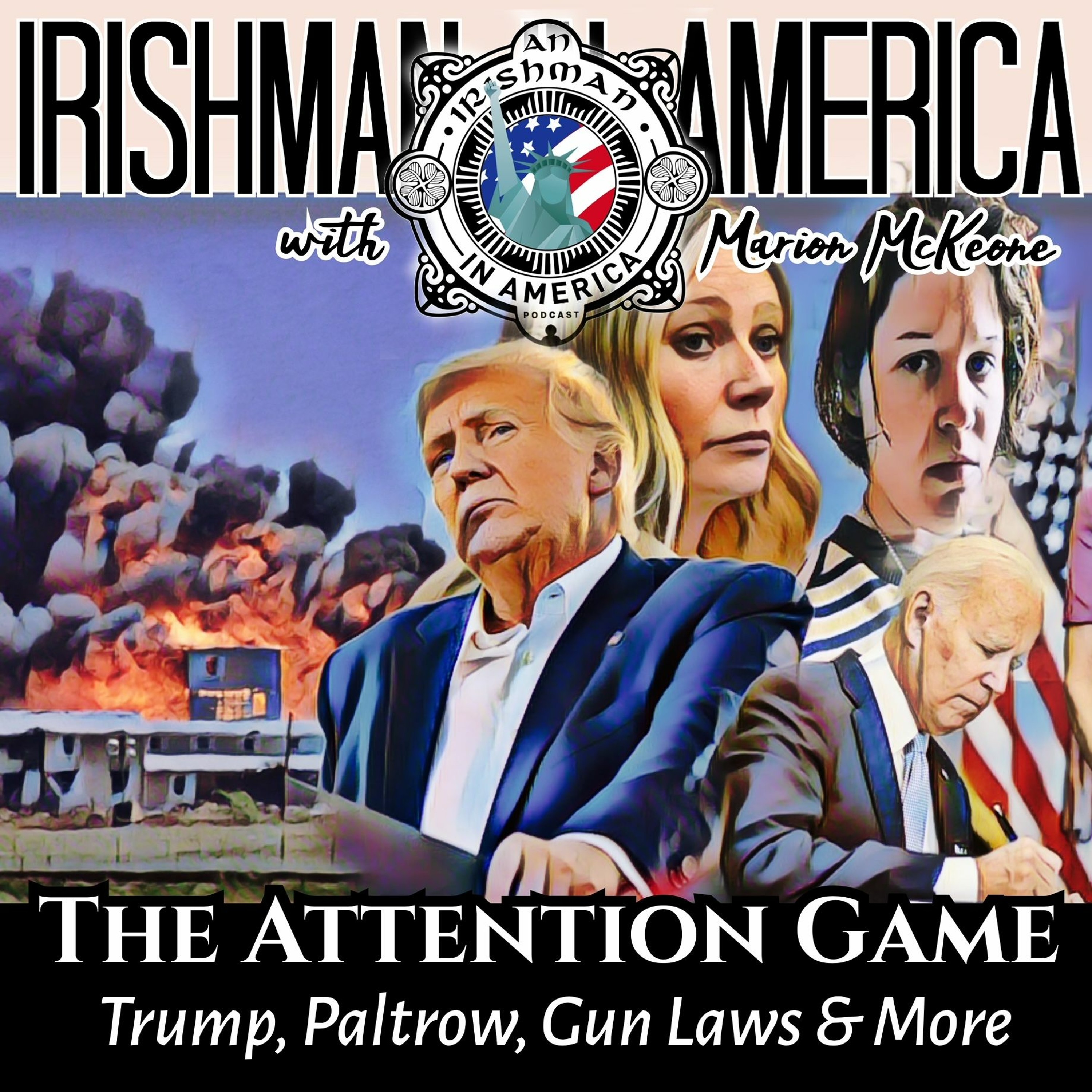 iTunes edit of Irishman In America - The Arrest Of Donald Trump episode artwork