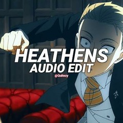 heathens - twenty one pilots [edit audio]