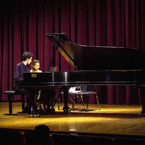Double Bind for four hands, prepared piano