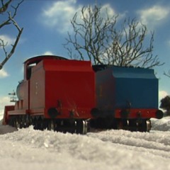 Keeping Up with James - Edward and James Clear the Snow