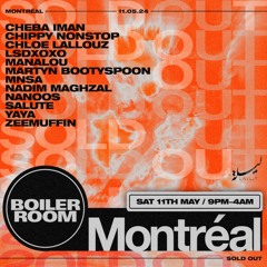 ZEEMUFFIN | Boiler Room: Montréal