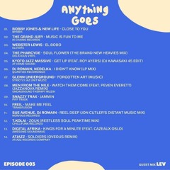 'Anything Goes' Mix - Gospel, Jazz-funk & house
