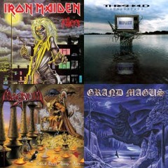 Best hard rock and metal playlist of the universe ordered by increasing BPM