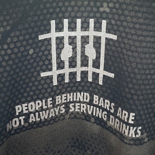 PEOPLE BEHIND BARS ARE NOT ALWAYS SERVING DRINKS
