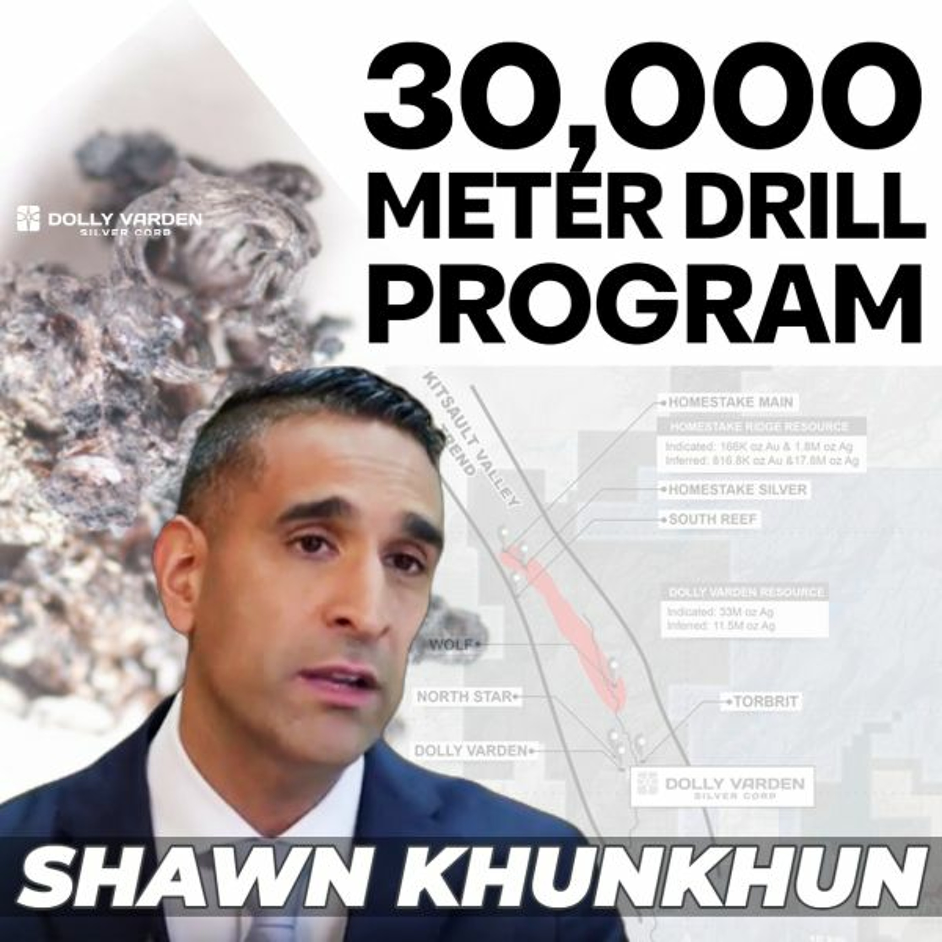 Dolly Varden Silver - 3 Rigs, 30,000 Meter Drill Program on the Kitsault Valley Project episode artwork