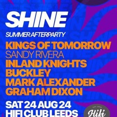 Graham Dixon - (SHINE - promo Mini Mix ) - August 2024...