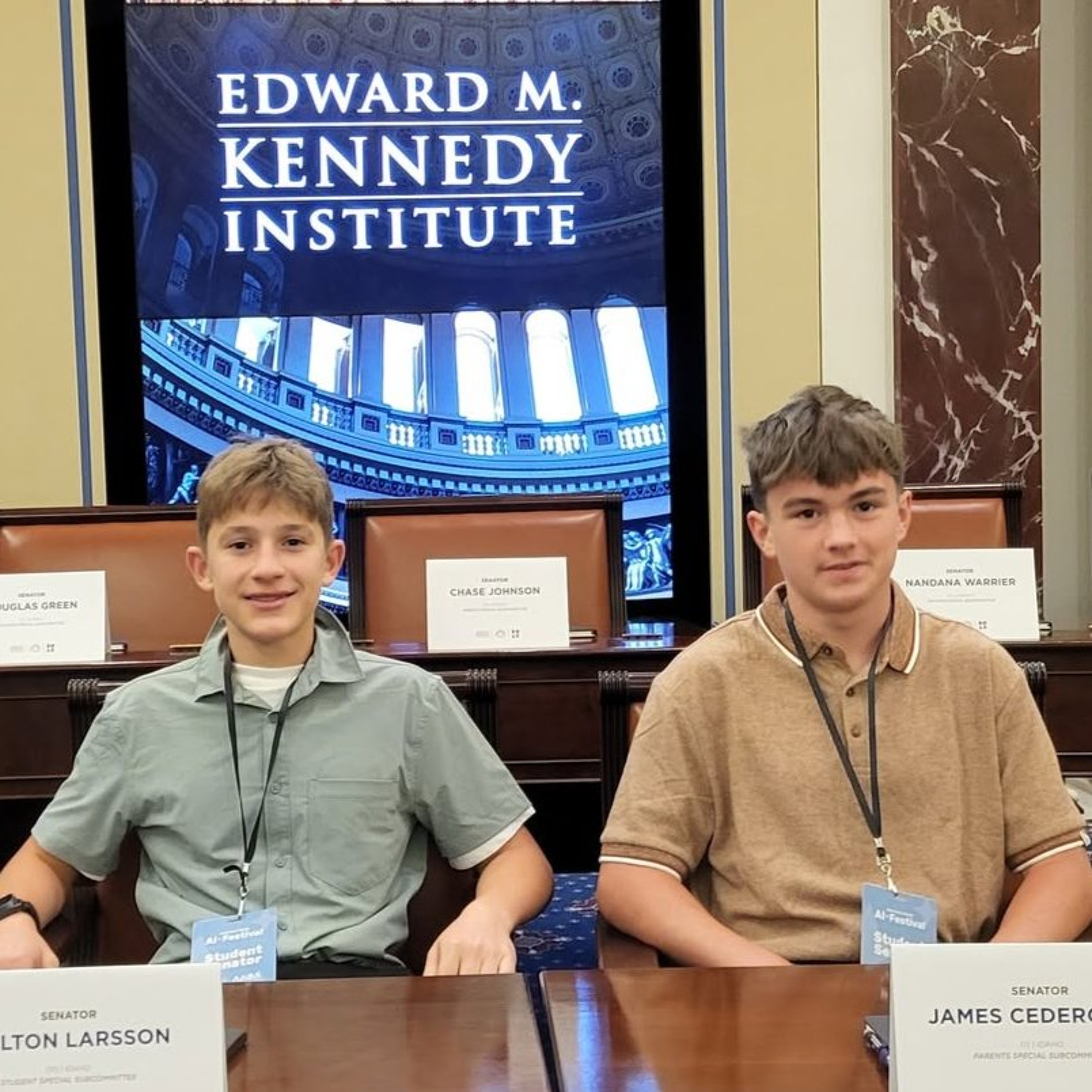 Idaho middle school students help create AI policy episode artwork