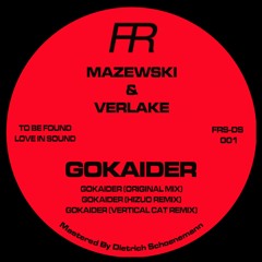 [PREMIERE] Gokaider - Mazewski & Verlake | Fixed Rhythms [2024]