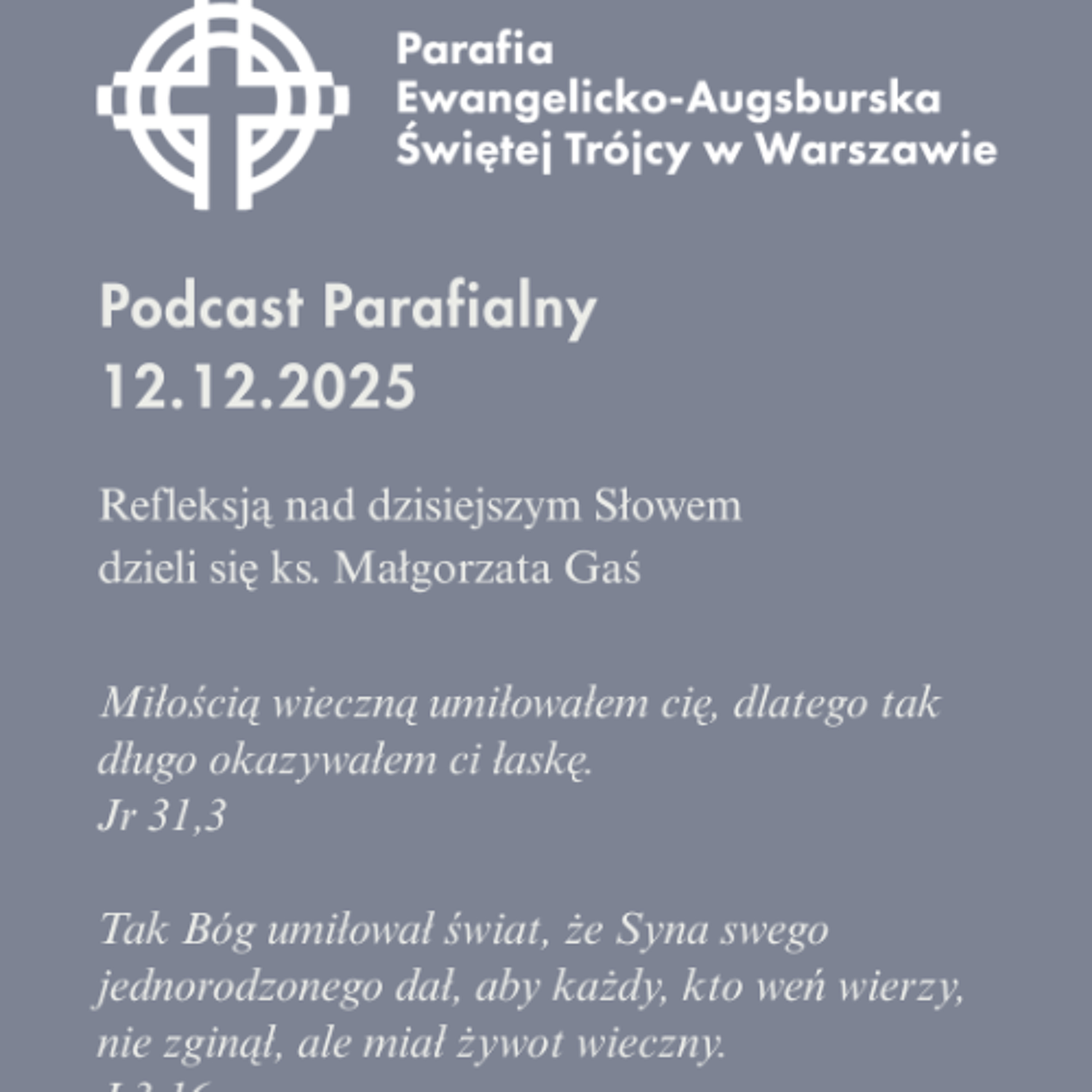 Poranek ze Słowem na 12 grudnia 2025mp3 episode artwork