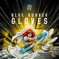 Blue Rubber Gloves