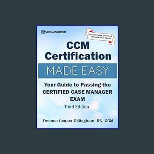 Stream [Ebook]$$ 📚 CCM Certification Made Easy: Your Guide to Passing