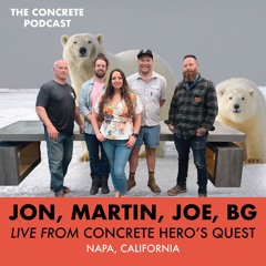 Jon, Martin, Joe, & BG - Decorative Concrete Discussions with Industry Experts