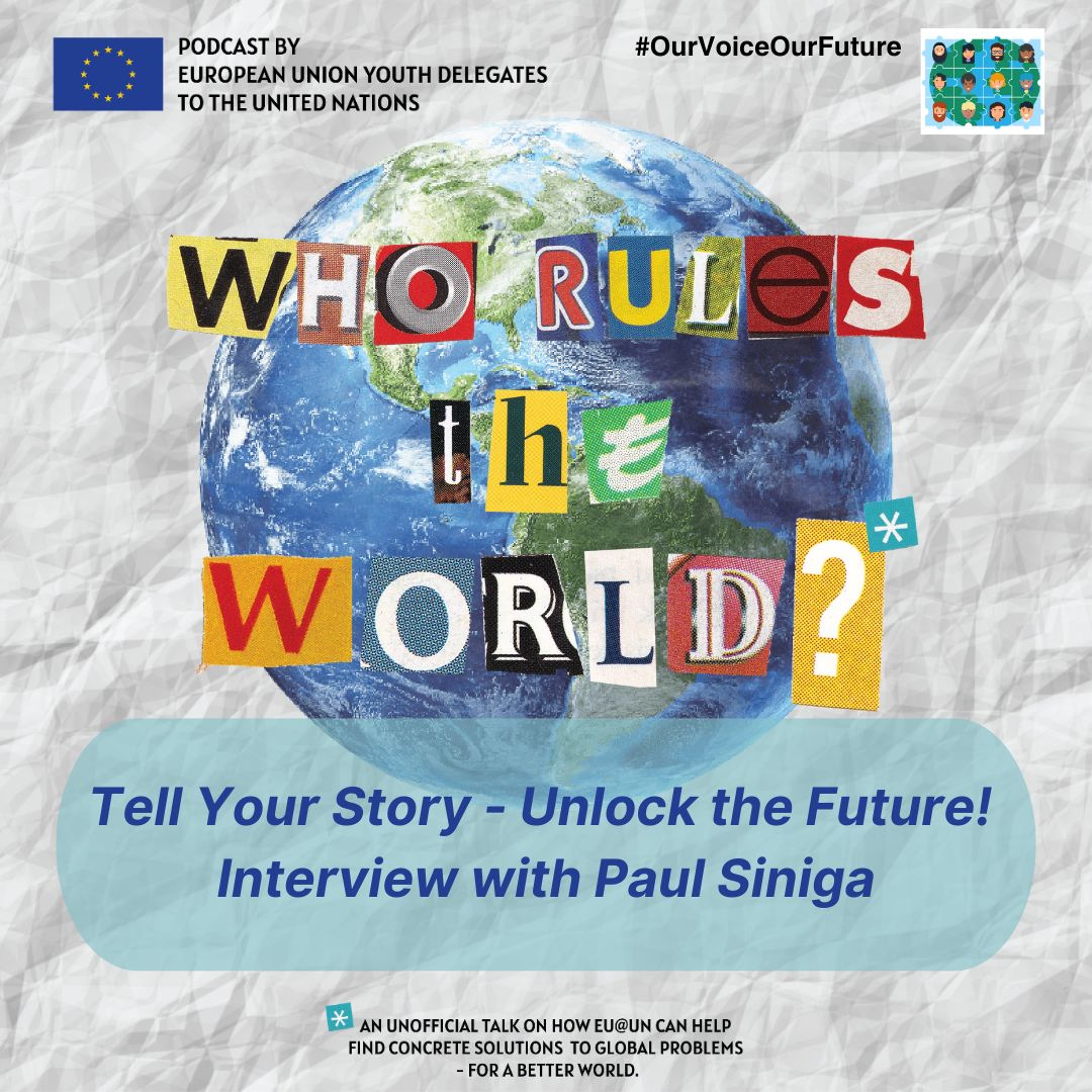Episode 30-Tell Your Story-Unlock the Future! Interview with Paul Siniga episode artwork