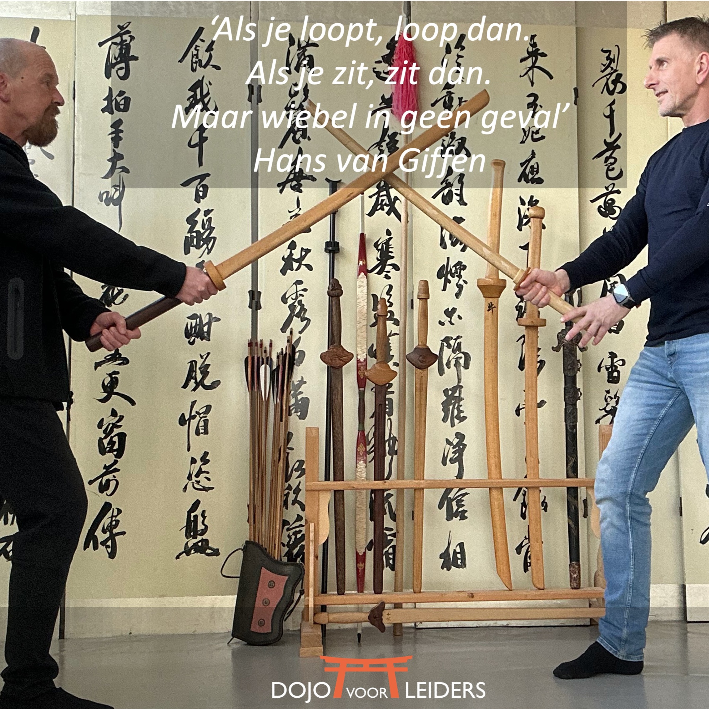 #2 In beweging blijven - Hans van Giffen/Tai Chi Chuan en Chi Gong - Podcast Dojo voor Leiders episode artwork