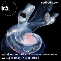 netil radio ~ spiralling, naturally 007 w/ ben sleia b2b shazzr b2b esthesiac (15 01 2025)